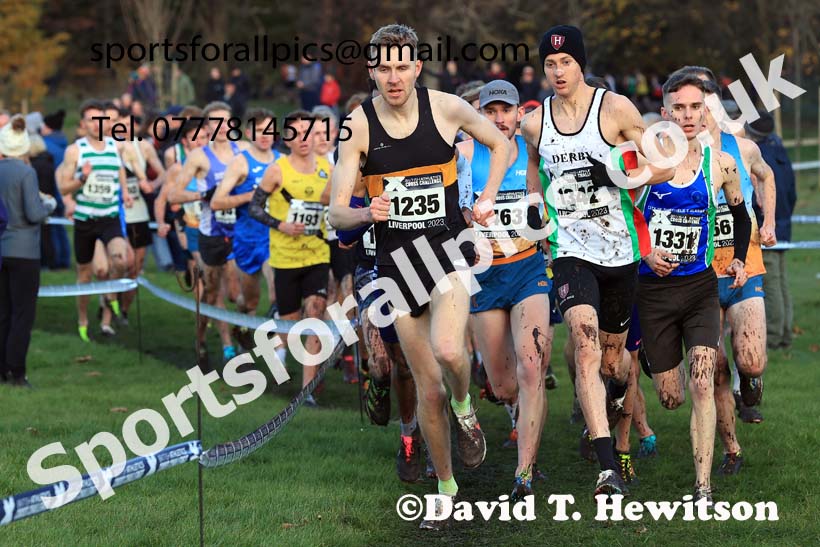 Senior Men and Under-23s, 2023 British Athletics Cross Challenge, Sefton Park, Liverpool. Photo: David T. Hewitson/Sports for All Pics